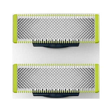 2 kpl Yhteensopivia Philips OneBlade -vaihtoteri miehille One Blade Pro/QQP/ 2-pack