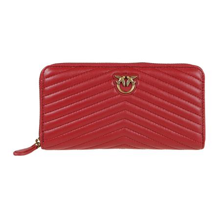 Pinko Wallets & Cardholders Rød, Dame Punge og Kortholder, Størrelse: ONE Size