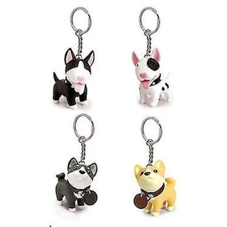 Wabjtam avaimenperä pentu avaimenperä pari avaimenperä riipus pentu avaimenperä Jiujiuso 4 kpl