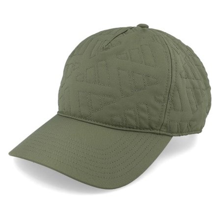 Adidas - Grön unconstructed Keps - Insulated Quilt Hat Olive Strata Dad Cap @ Hatstore