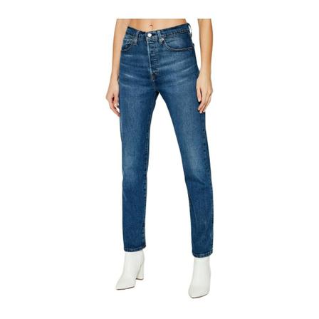 Levi's, Slim-fit Jeans Blauw, Dames, Maat:W25 L28