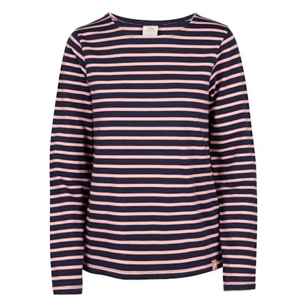 Trespass Dam/Dam Karen Garnfärgad Randig Tröja L Rosa Shel