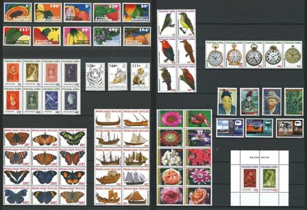 Hollandske Antiller 2010 - Årgang - Postfrisk