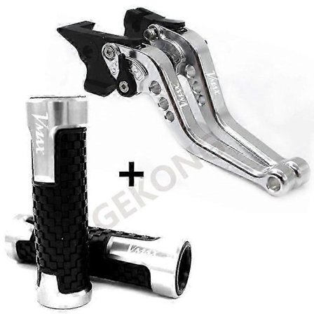 Kompatibel med Yamaha VMAX V-MAX V MAX 1200 1985-2008 Motorcykel Bremse Koblingshåndtag styr Håndtag Greb Håndtag