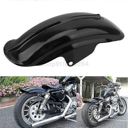 Motorsykkel Universal Bakskjerm Mudguard Kåpe For Sportster Xl883 Xl1200 Bobber Chopper Racer Rammer Mud Flaps Tilbehør