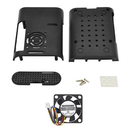 Jäähdytyskotelon case RPI 5:n case muovikuorinen kotelo Kestävä ja tyylikäs