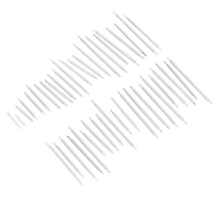 Kellon tapit ruostumatonta terästä Kellon rannekkeen tapit Tukevat jousitapit Kellon korjaustapit 60kpl