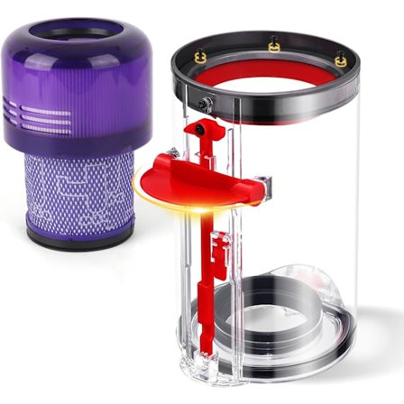 INF Udskiftning af støvbeholder og filter til Dyson V11