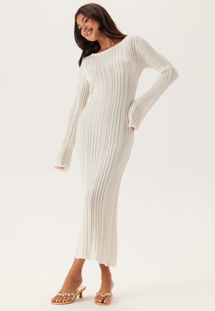 BUBBLEROOM-Structure Knitted Dress-M