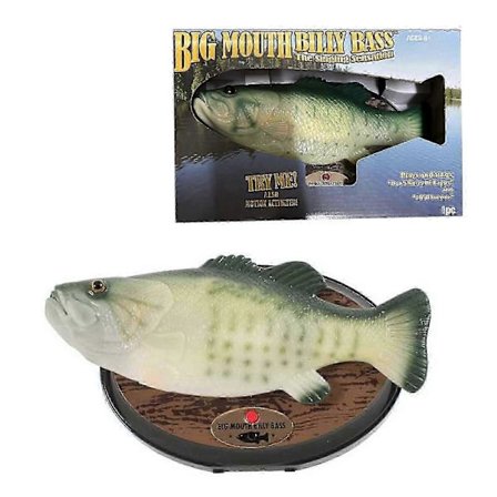 Iso suu Billy Bass - 15-vuotisjuhlan laulava kala keräilyesine