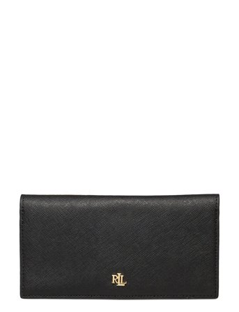 Lauren Ralph Lauren | Crosshatch Leather Slim Wallet | ONE SIZE