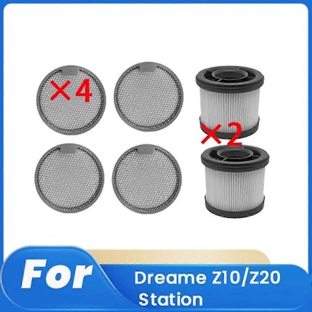 6 stk. filter og filtervat til Z10/Z20 station fejerobot tilbehør robotrenser dele R