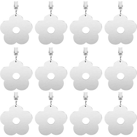 【xj】Dugvægte, 12 stk. ekstra tunge dugvægte, borddugsvægte til havebord udendørs