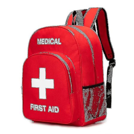 Första hjälpen ryggsäck tom medicinsk första hjälpen väska behandling första responder trauma väska för camping utomhus -