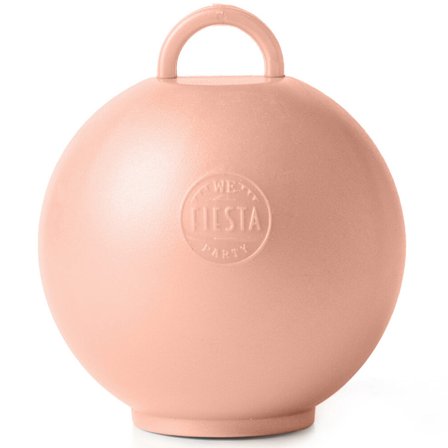 Ballonvægt Kettlebell Rosaguld 75g