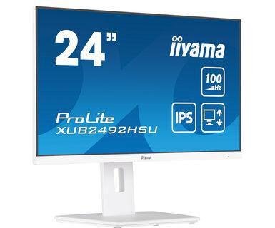 iiyama 24" WHITE ETE