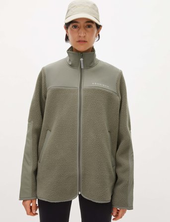 Röhnisch Phoebe Pile Jacket - Green - XS