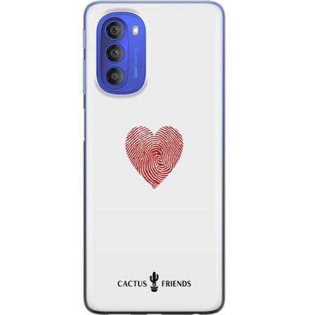 Yhteensopiva Puhelinkuori Motorola Motorola Moto G51 5G Cactus and Friends - Fingerprint Love