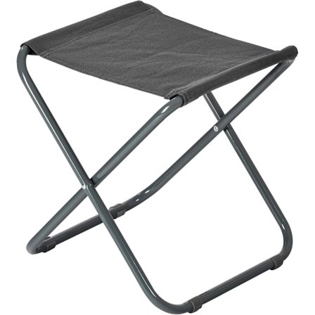 Foldeskammel - Grå - Pakke med 1 - Lærred Camping Skammel Voksne Lille Bærbar Letvægts Udendørs Foldbar Havestol