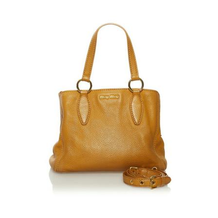 Miu Miu Pre-owned, Handbag Bruin, Dames, Maat:ONE Size