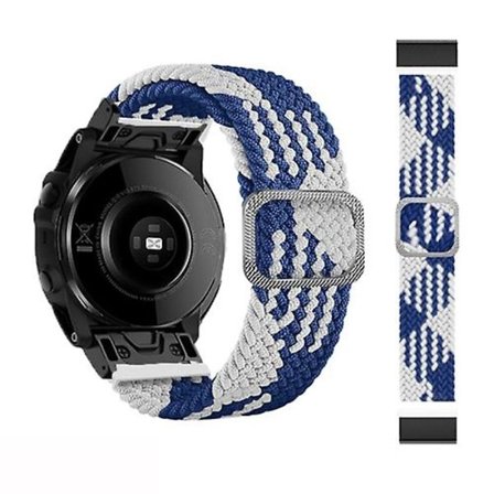 För Garmin Fenix ​​7x justerbart nylon flätat watch