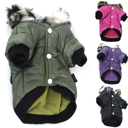 Vindtät Comfort Coat Husdjur Liten Hundjacka Valp Ytterkläder