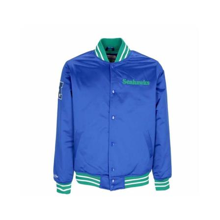 Mitchell & Ness Bomber Jakke Blå, Herre