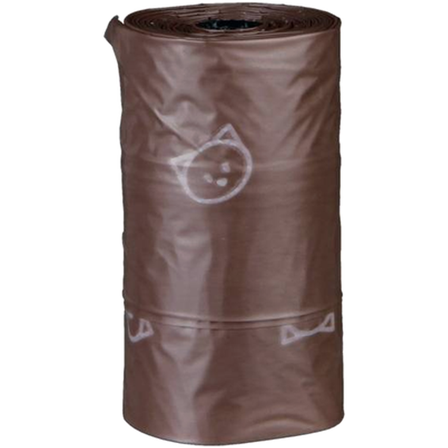 Trixie - Katteavfallsposer av maisstivelse Komposterbar 3L Brun 3L - Hund - ZOO.no