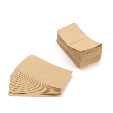 100 kpl Pieniä Kraft-paperikasseja 9x13cm Mini Paperikassit Kraf DXGHC