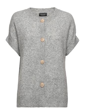 5210 Pre - Izadi Cardigan Strikkegenser Cardigan Grå SAND