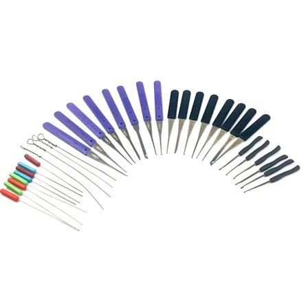 Låssmed Extractor Verktyg Kit Krossad Nyckel Ta bort Verktyg Set med Spänning skiftnyckel Verktyg för Familjen,Home Life Helper