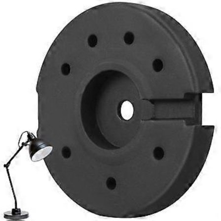 Rund Golvlampa Bas Viktblock Gör-det-själv Montering 1-pack