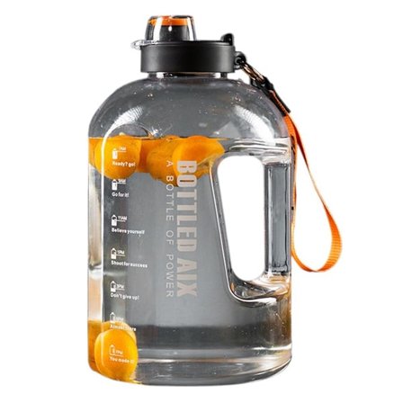 2,2 litran vesipullo oljella, musta KLB