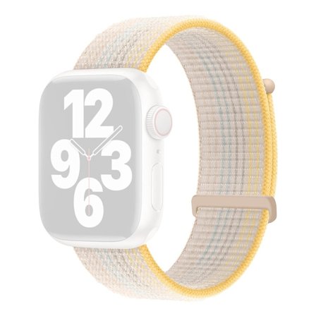 KALEBOL Nylon klockarmband Apple Watch Series 10 46mm armband - Stjärnljus