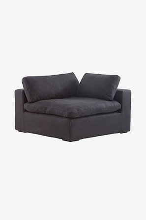 Jotex - Sofamodul – Eckteil Kohlegrau - DALLAS - Kaufe Sofas bei Jotex