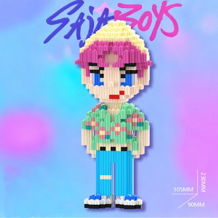 Kpop Demon Hunters Byggeklosser – Kompatibel med LEGO, Byggesett, Klosser for Barn og Voksne, Perfekt Gave