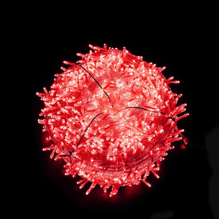 100M 600 LED Lyskæde Udendørs Karneval Bryllup Indendørs Havebelysning