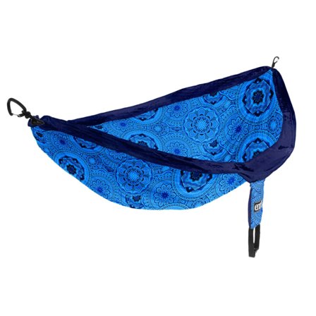 ENO DoubleNest Print Hammock Blue OneSize
