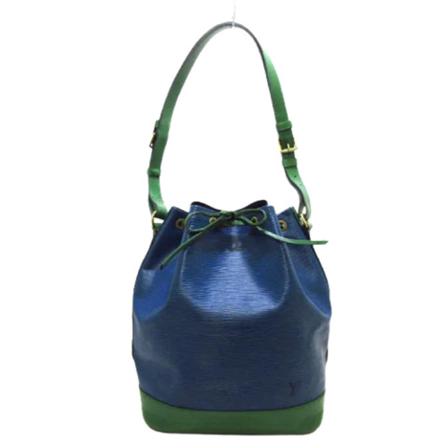 Louis Vuitton Vintage, Pre-owned Shoulder Bag Blauw, Dames, Maat:ONE Size,leather