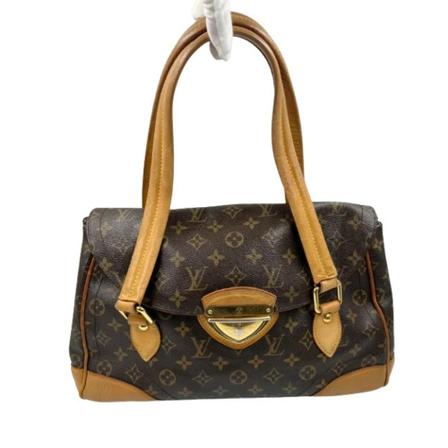 Louis Vuitton Vintage, Pre-owned Shoulder Bags Bruin, Dames, Maat:ONE Size,Canvas
