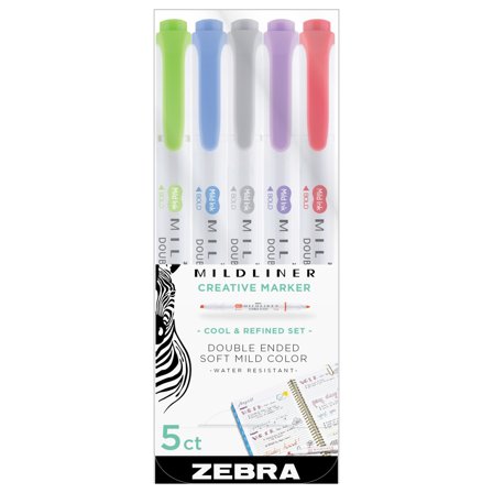 Mildliner 5-pack Cool & refined