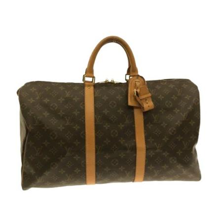 Louis Vuitton Vintage Pre-owned Canvas travel-Väska brun, Dam Vintage Väskor, Dam, Storlek: ONE SIZE