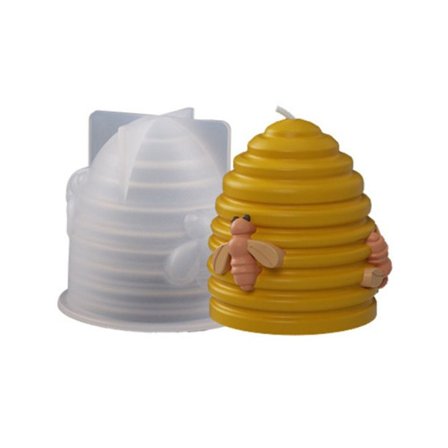 3D Bee Honeycomb Lyseform 01 01