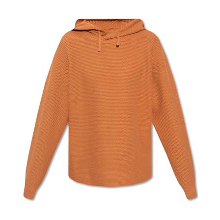 Issey Miyake Hoodie with long sleeves Orange, Herre, Størrelse: ONE Size