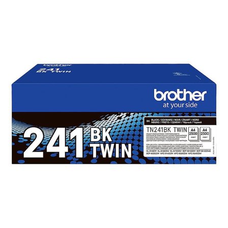 BROTHER Toner TN241BK 2x2,5K svart 2/fp - Lyreco - Toner och bläck - Tonerkassetter - Toner Brother