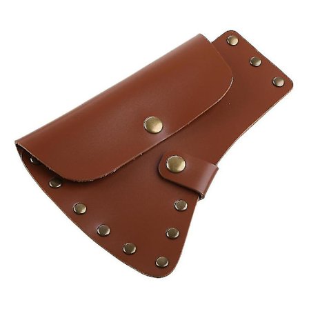 Yxskydd Camping Cover Praktisk Yxa För Huvud Pu Läder För Skydd