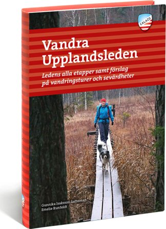 Calazo förlag Vandra Upplandsleden literature Red OneSize