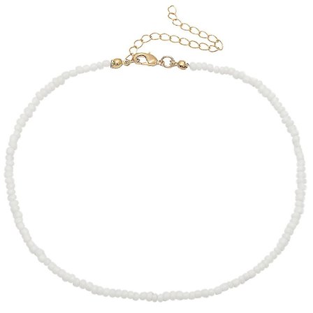 Bohemisk Halsband Nyckelben Kedja Nyhet Pärlor Halsband Pärlhalsband Metall Halsband Nyckelben Halsband