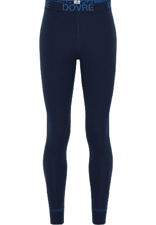 Dovre Ekologisk Ull, Long Johns, Svart Kalsonger Herr Blå L