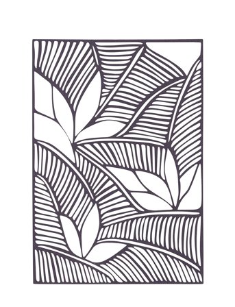 Studio About | Papercut, A5, Organic, Rectangle | 14.8X21CM